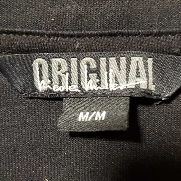 Nicole Miller size M black blazer - Picture 2 of 3